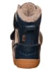 bisgaard Leren barefootschoenen donkerblauw
