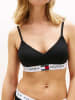Tommy Hilfiger Biustonosz push-up w kolorze czarnym