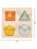 small foot Steckpuzzle "Formen und Motive" - ab 12 Monaten
