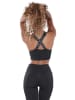 Athleas Top sportowy "Eva" w kolorze czarnym