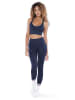Athleas Trainingsleggings "Eva" in Dunkelblau