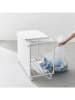 Yamazaki Abfall-Organizer "Tower" in Weiß - (B)76 x (H)60 x (T)44 cm