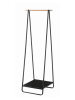 Yamazaki Stojak "Tower" w kolorze czarnym na ubrania - 52 x 140 x 47 cm