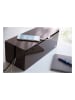 Yamazaki Kabelbox "Web" in Schwarz - (B)40 x (H)14,5 x (T)15,5 cm