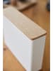 Yamazaki Kaffeefilter-Box "Tosca" in Weiß - (B)21 x (H)15,5 x (T)5,2 cm