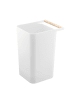 Yamazaki Kosz "Como" w kolorze białym na śmieci - 24 x 32 x 19,5 cm