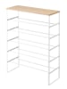 Yamazaki Schuhregal "Tower" in Weiß - (B)66 x (H)87 x (T)25 cm