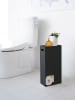 Yamazaki Toilettenpapierhalter ''Tower'' in Schwarz - (B)23 x (H)48 x (T)12,5 cm