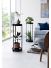 Yamazaki Stojak "Tower" w kolorze czarnym na rośliny - wys. 70 cm