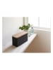 Yamazaki Aufbewahrungsbox "Rin" in Schwarz - (B)23 x (H)14 x (T)10 cm