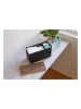 Yamazaki Aufbewahrungsbox "Rin" in Schwarz - (B)23 x (H)14 x (T)10 cm
