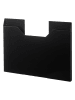 Yamazaki Tischset-Halter "Tower" in Schwarz - (B)50,5 x (H)36,5 x (T)2,5 cm