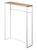 Yamazaki Konsolentisch ''Tower'' in Weiß/ Hellbraun - (B)60 x (H)80,5 x (T)18,5 cm