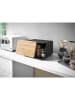 Yamazaki Brotkasten ''Tower'' in Schwarz/ Hellbraun - (B)28 x (H)18,5 x (T)24,5 cm