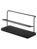 Yamazaki Flaschen-Abtropfgestell ''Tower'' in Schwarz - (B)32 x (H)17 x (T)12 cm