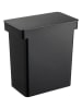 Yamazaki Tierfutter-Container "Tower Airtight" in Schwarz - (B)41 x (H)42,5 x (T)24 cm
