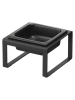 Yamazaki Futternapf ''Tower'' in Schwarz - (B)15 x (H)10 x (T)15,5 cm