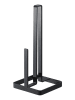 Yamazaki Küchenrollenhalter "Tower" in Schwarz - (B)11 x (H)26,5 x (T)11 cm