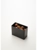 Yamazaki Kaffeefilter-Behälter "Tower" in Schwarz - (B)18,4 x (H)15,4 x (T)9,2 cm