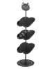 Yamazaki Schuhständer "Cat" in Schwarz - (B)18 x (H)67 x (T)18 cm
