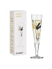 RITZENHOFF Champagneglas "Gold night" goudkleurig/zwart - 205 ml