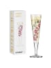 RITZENHOFF Champagnerglas ''Goldnacht Champus'' in Gold/ Schwarz/ Rot - 205 ml