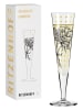 RITZENHOFF Kieliszek w kolorze złoto-czarnym do szampana - 205 ml