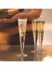 RITZENHOFF Champagnefluit "Brillante nacht" zwart/goudkleurig - 200 ml