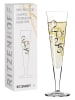 RITZENHOFF Kieliszek "Brillantnacht" w kolorze złoto-czarnym do szampana  - 200 ml