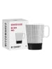 RITZENHOFF Kaffeetasse "Genussklasse - C. Kordes" in Weiß/ Schwarz - 335 ml