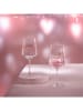 RITZENHOFF 2-delige set: cocktailglazen "Liefde" lichtroze/paars - 500 ml