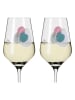 RITZENHOFF 2-delige set: wittewijnglazen "Midsummerdream" - 380 ml