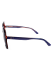 Karl Lagerfeld Damskie okulary przeciwsłoneczne w kolorze granatowym