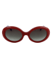 Karl Lagerfeld Dames zonnebril rood/zwart