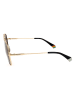 Polaroid Unisex-Sonnenbrille in Gold/Braun