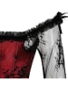 INTIMAX Corsage in Schwarz/ Rot