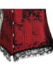 INTIMAX Corsage in Schwarz/ Rot