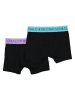 Muchachomalo 2er-Set: Boxershorts in Schwarz