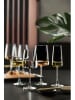 Lyngby Glas 4-delige set: champagneglazen "Zero" - 300 ml