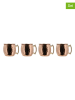 LYNGBY 4er-Set: Moscow-Mule-Becher in Kupfer - 80 ml