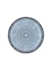 Lyngby Glas Serveerplaat "Kusintha" blauw - Ø 30 cm