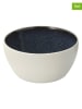 Bitz 4-delige set: kommen wit/donkerblauw - Ø 12 cm