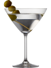 Lyngby Glas Kieliszki (4 szt.) "Juvel" do martini - 280 ml