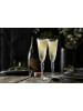 Lyngby Glas 4er-Set: Champagnergläser "Melodia" - 160 ml