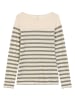 Marc O'Polo Longsleeve beige/groen