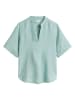 Marc O'Polo Linnen blouse turquoise