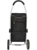 Beagles Einkaufstrolley in Schwarz - (B)30 x (H)58 x (T)24 cm