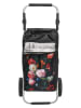 Beagles Einkaufstrolley in Schwarz - (B)41 x (H)100 x (T)36 cm