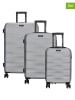 Beagles 3tlg. Hardcase-Trolleyset in Grau