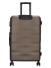 Beagles 3tlg. Hardcase-Trolleyset in Braun